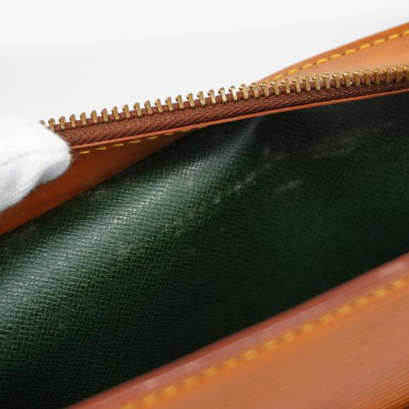 Louis Vuitton Clutch Bag Epi Pochette Zipang Gold - Picture 11 of 12